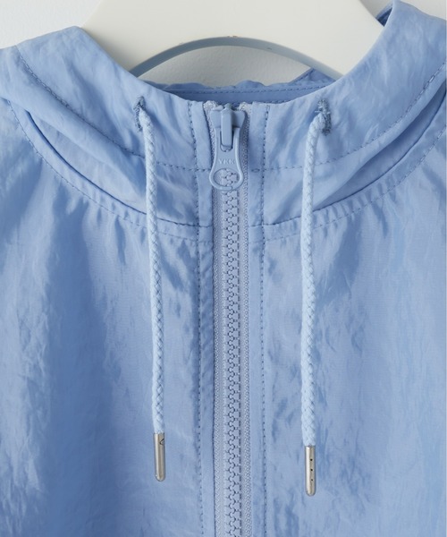 CIAOPANIC TYPY（チャオパニックティピー）の「【KIDS】シアーナイロン2WAYアノラックパーカー（パーカー・キッズ・サックスブルー/ホワイト/ブラック・LARGE/MEDIUM/SMALL/XX-LARGE/X-LARGE）」の9枚目の写真