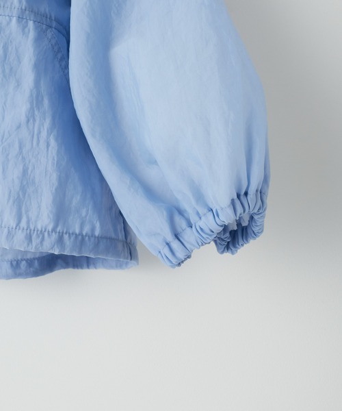 CIAOPANIC TYPY（チャオパニックティピー）の「【KIDS】シアーナイロン2WAYアノラックパーカー（パーカー・キッズ・サックスブルー/ホワイト/ブラック・LARGE/MEDIUM/SMALL/XX-LARGE/X-LARGE）」の11枚目の写真