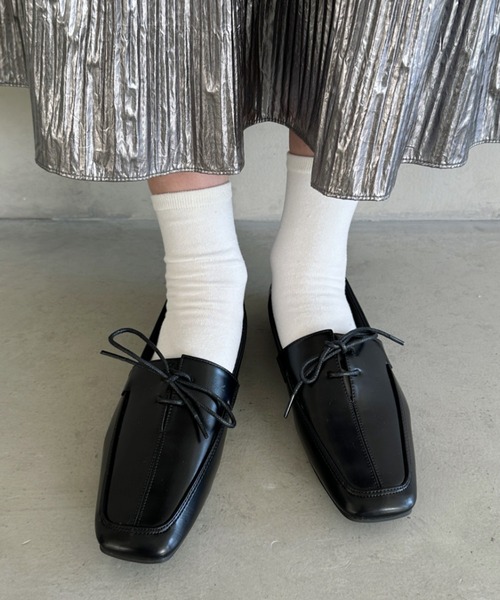 ☆Target+Prabal Gurung☆コラボ☆ レースアップ・パンプス セール】lace up square toe pumps/レースアップスクエアトゥ