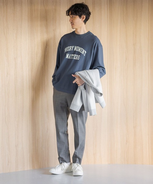 GLOBAL WORK(グローバルワーク)の「ヘビロッTEE長袖プリント/M/975738(Tシャツ/カットソー・メンズ・ネイビー/杢グレー/ホワイト/ホワイト系その他7/グレー系その他4・X-LARGE/SMALL/LARGE/MEDIUM)」の21枚目の写真