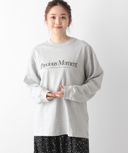 GLOBAL WORK(グローバルワーク)の「ヘビロッTEE長袖プリント/M/975738(Tシャツ/カットソー・メンズ・ネイビー/杢グレー/ホワイト/ホワイト系その他7/グレー系その他4・X-LARGE/SMALL/LARGE/MEDIUM)」の16枚目の写真