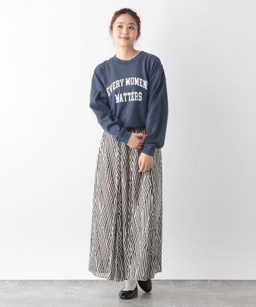 GLOBAL WORK(グローバルワーク)の「ヘビロッTEE長袖プリント/M/975738(Tシャツ/カットソー・メンズ・ネイビー/杢グレー/ホワイト/ホワイト系その他7/グレー系その他4・X-LARGE/SMALL/LARGE/MEDIUM)」の18枚目の写真