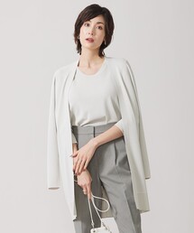【洗える】 シンセティックフルニードル カーディガン