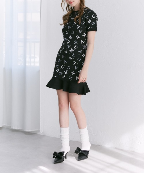 CALNAMUR（カルナムール）の「CLNMハートニットミニワンピース