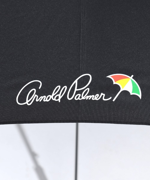 Arnold Palmer（アーノルドパーマー）の「パネルパーマーチェック 晴雨兼用 シェア 長傘（長傘・レディース・ベージュ/ブラック・F）」の8枚目の写真