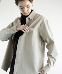 aimoha men SLIM FIT SHIRT デニムシャツ