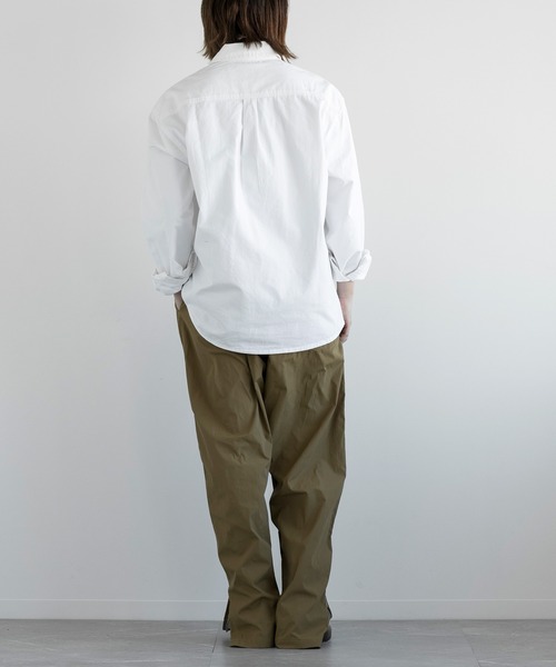 aimoha（アイモハ）の「aimoha men SLIM FIT SHIRT デニムシャツ（シャツ/ブラウス・メンズ・ベージュ/ホワイト/ブラック・MEDIUM/LARGE/X-LARGE/XX-LARGE）」の12枚目の写真