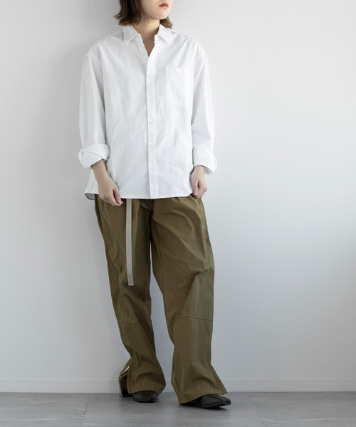 aimoha（アイモハ）の「aimoha men SLIM FIT SHIRT デニムシャツ（シャツ/ブラウス・メンズ・ベージュ/ホワイト/ブラック・MEDIUM/LARGE/X-LARGE/XX-LARGE）」の13枚目の写真