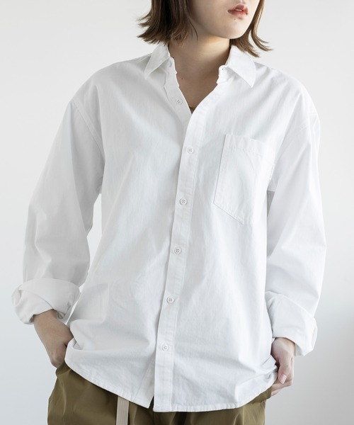 aimoha（アイモハ）の「aimoha men SLIM FIT SHIRT デニムシャツ（シャツ/ブラウス・メンズ・ベージュ/ホワイト/ブラック・MEDIUM/LARGE/X-LARGE/XX-LARGE）」の17枚目の写真