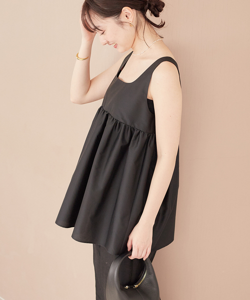プラージュ Plage Silk Mix Taffeta T ブラウス
