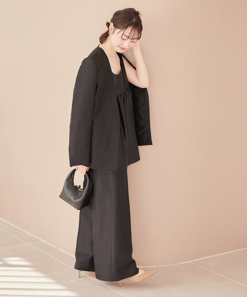 plage（プラージュ）の「Silk Mix Taffeta N/S ブラウス（シャツ
