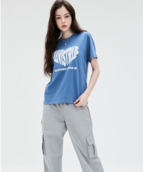 セール】SU HEART LOGO TEE（Tシャツ/カットソー）｜LUVISTRUE