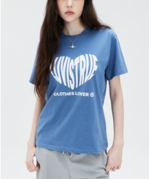 セール】SU HEART LOGO TEE（Tシャツ/カットソー）｜LUVISTRUE