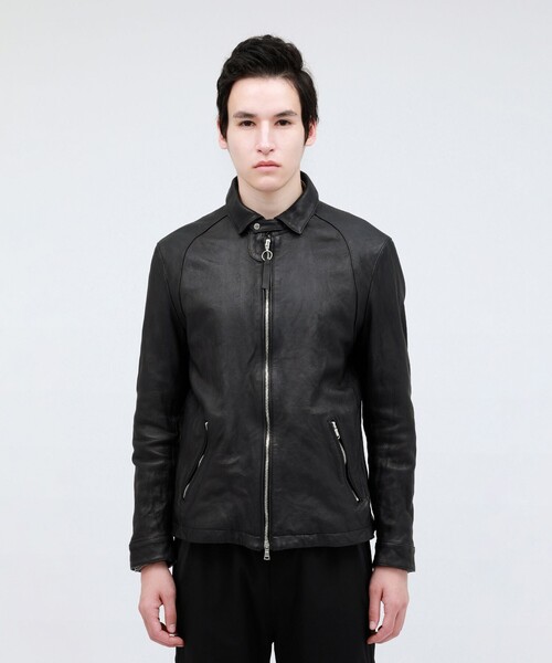 LOVELESS（ラブレス）の「レザーブルゾン（ブルゾン・メンズ・ブラック・L）」の5枚目の写真
