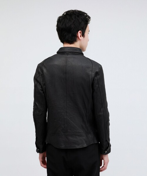 LOVELESS（ラブレス）の「レザーブルゾン（ブルゾン・メンズ・ブラック・L）」の7枚目の写真