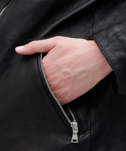LOVELESS（ラブレス）の「レザーブルゾン（ブルゾン・メンズ・ブラック・L）」の11枚目の写真