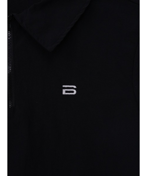 Bargiee(バージー)の「ハーフジップ セットアップ ナイロン トップス ハーフパンツ(セットアップ・レディース・ブラック/グレー・FREE)」の14枚目の写真