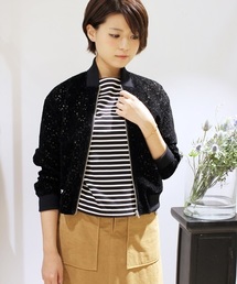 EDIT. FOR LULU | ◆パイルレース ブルゾン(ブルゾン)