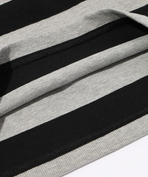 X-girl（エックスガール）の「STRIPED CAMISOLE（キャミソール・レディース・ライトブルー/ブラック/イエロー・S/M）」の7枚目の写真