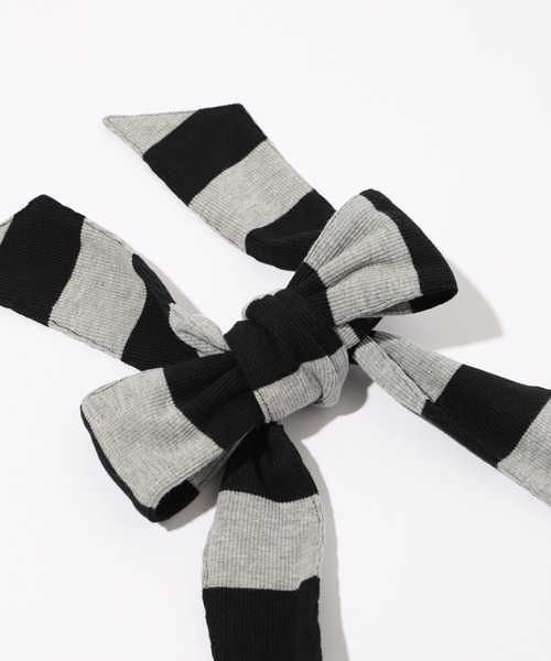 X-girl（エックスガール）の「STRIPED CAMISOLE（キャミソール・レディース・ライトブルー/ブラック/イエロー・S/M）」の9枚目の写真