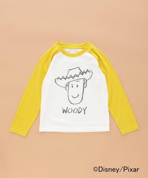green label relaxing（グリーンレーベルリラクシング）の「「WEB限定」プリント ロングスリーブ／Disney・Pixar 「TOY STORY」◆（Tシャツ/カットソー・キッズ・ブラック/ネイビー/イエロー/レッド・115cm/105cm/95cm）」の3枚目の写真