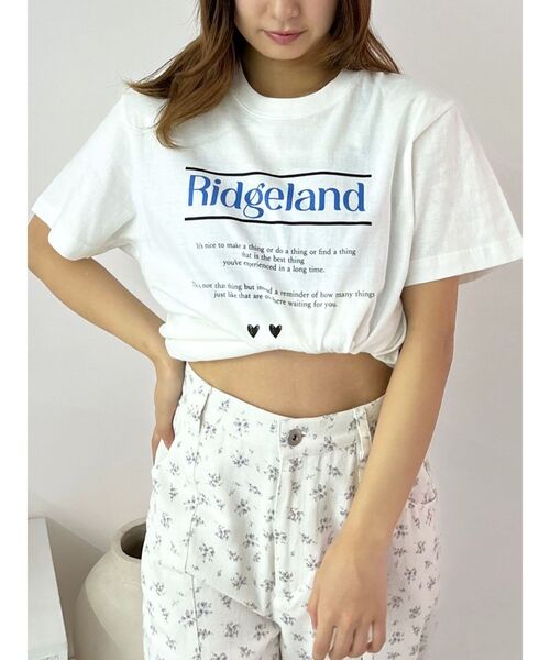 CALNAMUR（カルナムール）の「メッセージロゴTシャツ（Tシャツ/カットソー・レディース・ブラック/ホワイト/ピンク・FREE）」の18枚目の写真