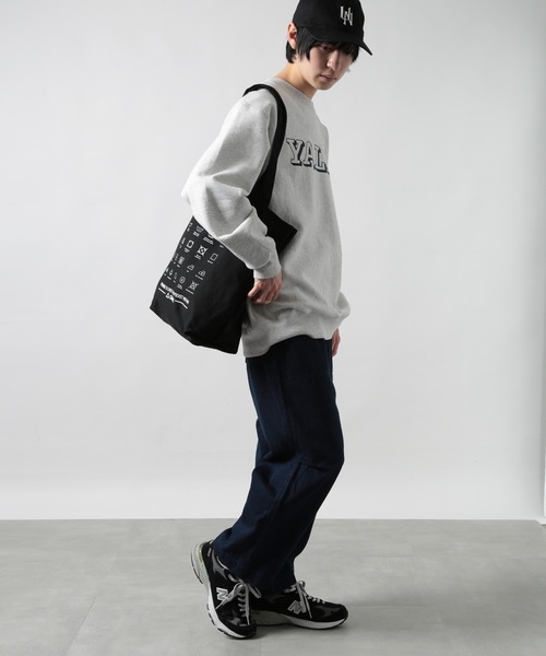 GERRY（ジェリー）の「【GERRY】ランドリーロゴキャンバストート ※R1996 YMY（トートバッグ・メンズ・ブラック/アイボリー・FREE）」の6枚目の写真