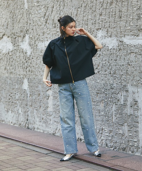 セール】前後2WAYバルーン袖プルオーバー（ブルゾン）｜ANOTHER