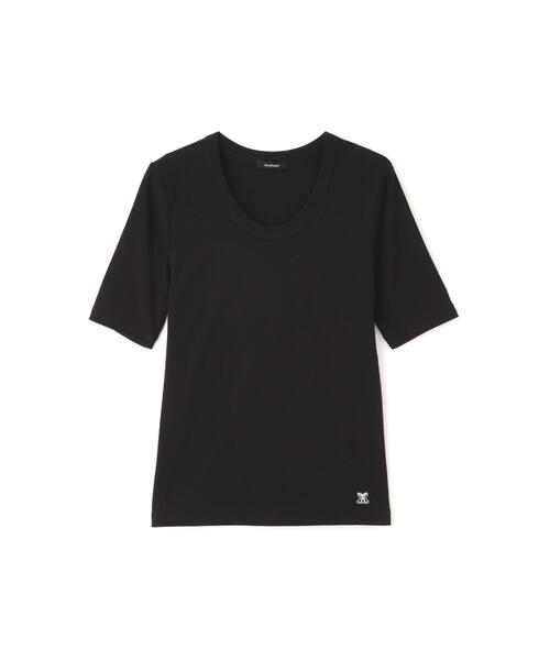 JILL STUART(ジルスチュアート)の「◆フライスエンブレムTシャツ(Tシャツ/カットソー・レディース・ブルー/ブラック/ホワイト・FREE)」の10枚目の写真