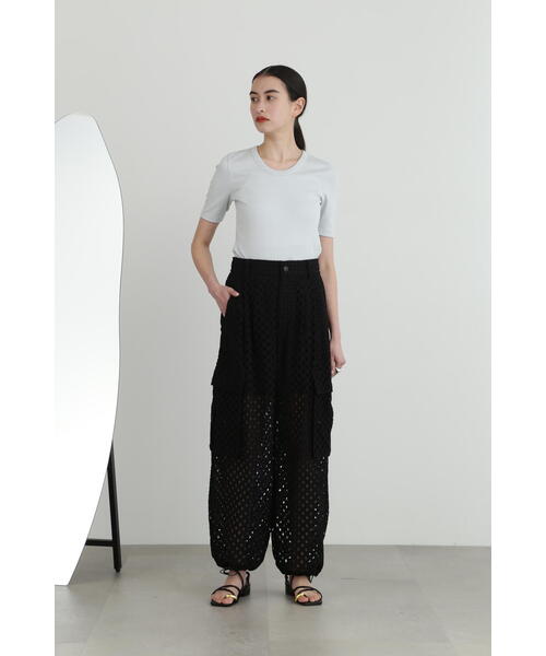 JILL STUART(ジルスチュアート)の「◆フライスエンブレムTシャツ(Tシャツ/カットソー・レディース・ブルー/ブラック/ホワイト・FREE)」の16枚目の写真