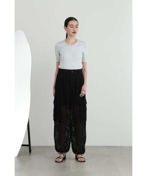 JILL STUART(ジルスチュアート)の「◆フライスエンブレムTシャツ(Tシャツ/カットソー・レディース・ブルー/ブラック/ホワイト・FREE)」の17枚目の写真