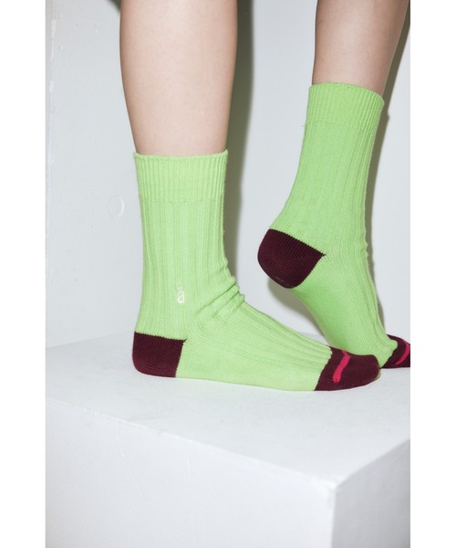 nagonstans ナゴンスタンス ソックス 靴下 nagonstans(ナゴンスタンス)｜Shape Socks/ソックス/Black の