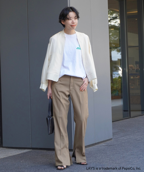 AP STUDIO（エーピーストゥディオ）の「【GOOD ROCK SPEED / グッドロックスピード】Lays T-sh(GREEN)（Tシャツ/カットソー・レディース・ホワイト・FREE）」の9枚目の写真