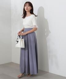 PROPORTION BODY DRESSING（プロポーションボディドレッシング）の「タックタフタガウチョ / 1214130500（その他パンツ）」