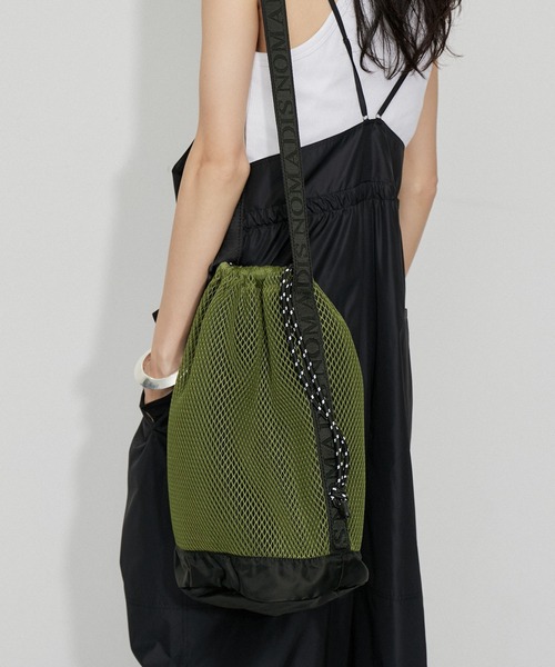 NOMADIS(ノマディス)の「【NOMADIS(ノマディス)】VELO MESH(ショルダーバッグ・レディース・カーキ/ブラック・FREE)」の1枚目の写真