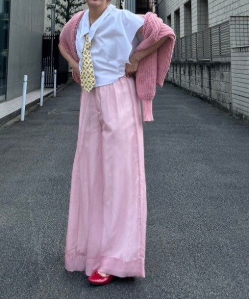 AMAIL（アマイル）の「Jaefun marin shirt（シャツ/ブラウス・レディース・ストライプ/ブラック/ホワイト・FREE）」の4枚目の写真