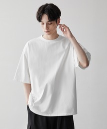 CLEL（クレイル）の「【CLEL】Functionary cotton heavyweight short sleeve T-shirt/ファンクショナリーコットン ヘビーウェイト半袖Tシャツ（Tシャツ/カットソー）」