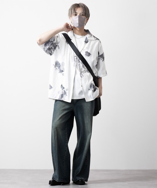 CLEL(クレイル)の「【CLEL】Functionary cotton heavyweight short sleeve T-shirt/ファンクショナリーコットン ヘビーウェイト半袖Tシャツ(Tシャツ/カットソー・メンズ・ホワイト/グレイッシュブルー/チャコールグレー/グレイッシュベージュ/ブラック/ライトグレー/ブルー系1/ライトパープル/チャコールアッシュ・L/M/S/XS)」の13枚目の写真