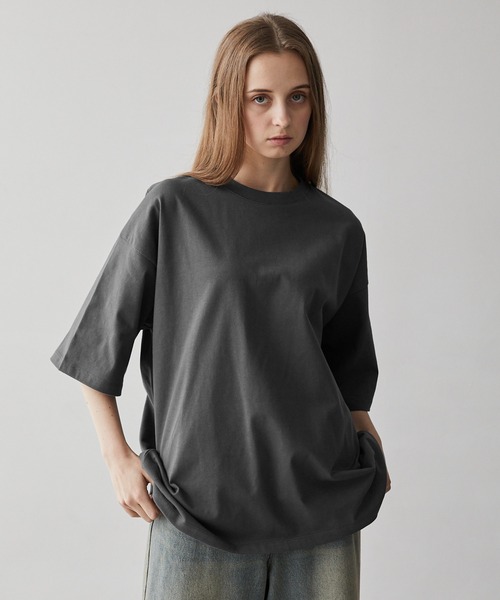 CLEL】Functionary cotton heavyweight short sleeve T-shirt