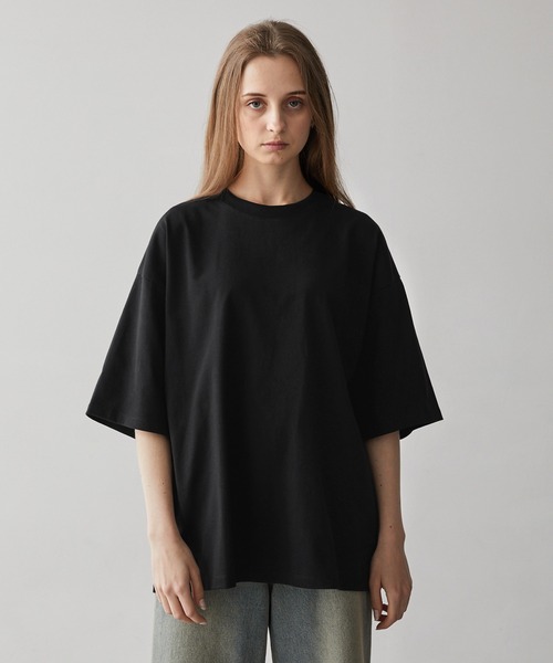 CLEL】Functionary cotton heavyweight short sleeve T-shirt/ファンク