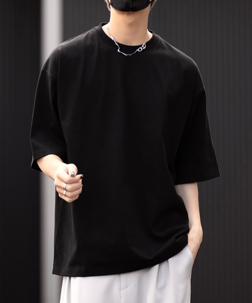 CLEL】Functionary cotton heavyweight short sleeve T-shirt
