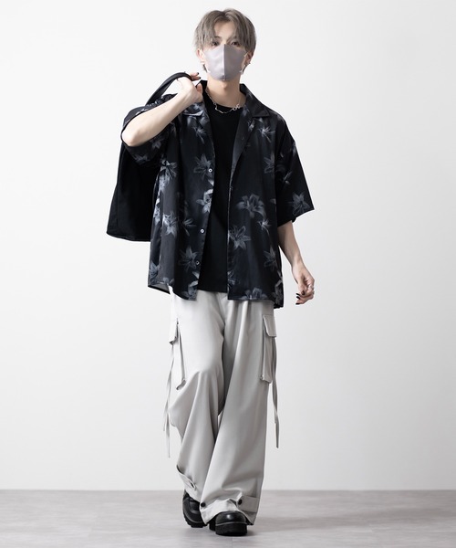 CLEL(クレイル)の「【CLEL】Functionary cotton heavyweight short sleeve T-shirt/ファンクショナリーコットン ヘビーウェイト半袖Tシャツ(Tシャツ/カットソー・メンズ・ホワイト/グレイッシュブルー/チャコールグレー/グレイッシュベージュ/ブラック/ライトグレー/ブルー系1/ライトパープル/チャコールアッシュ・L/M/S/XS)」の18枚目の写真