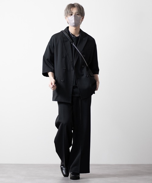 CLEL(クレイル)の「【CLEL】Functionary cotton heavyweight short sleeve T-shirt/ファンクショナリーコットン ヘビーウェイト半袖Tシャツ(Tシャツ/カットソー・メンズ・ホワイト/グレイッシュブルー/チャコールグレー/グレイッシュベージュ/ブラック/ライトグレー/ブルー系1/ライトパープル/チャコールアッシュ・L/M/S/XS)」の20枚目の写真