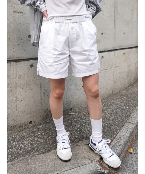 ENCIRCLE（エンサークル）の「【ENCIRCLE/エンサークル】en boxers/エンボクサー（パンツ）（その他パンツ・レディース・ホワイト/ブラック・1/2）」の13枚目の写真