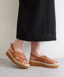 PUPE | PUPE(プーペ) / クロスベルト バックストラップレザーサンダル 4048(サンダル)