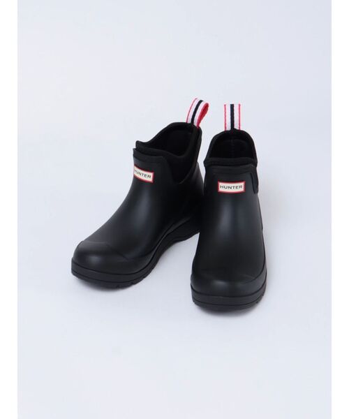 HUNTER（ハンター）の「【HUNTER】womens play chelsea neoprene boot（レインシューズ・レディース・アイボリー/ブラック・38/36）」の3枚目の写真