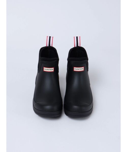 HUNTER（ハンター）の「【HUNTER】womens play chelsea neoprene boot（レインシューズ・レディース・アイボリー/ブラック・38/36）」の4枚目の写真