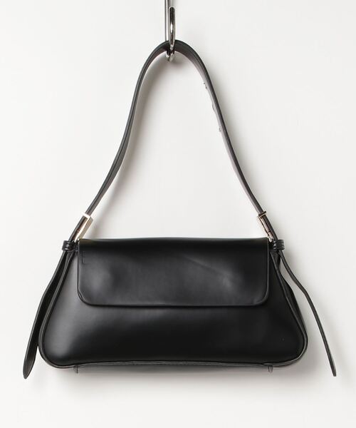 HIKA（ヒカ）の「【HIKA】フェイクレザー肩掛けハンドBAG（ハンドバッグ・レディース・ブラック/ブラウン/シルバー・FREE）」の2枚目の写真