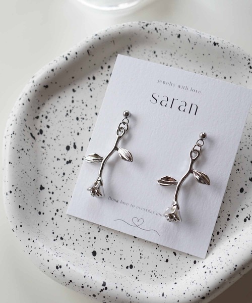 CERCA(チェルカ)の「saran jewelry/シンプルモチーフ ピアス(ピアス(両耳用)・レディース・ゴールド/シルバー・FREE)」の2枚目の写真