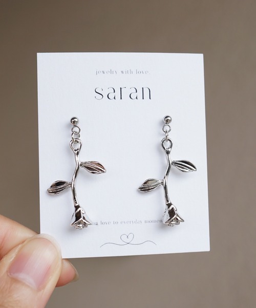 CERCA(チェルカ)の「saran jewelry/シンプルモチーフ ピアス(ピアス(両耳用)・レディース・ゴールド/シルバー・FREE)」の6枚目の写真